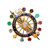 Historic Colonial Insignia w Center 1/4 Carat Diamond