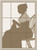 Sewing Silhouette Note Card
