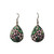 Green & Pink Cherry Blossoms Earrings
