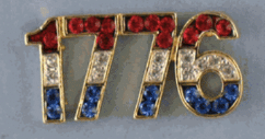 1776 Pin - DAR Shopping