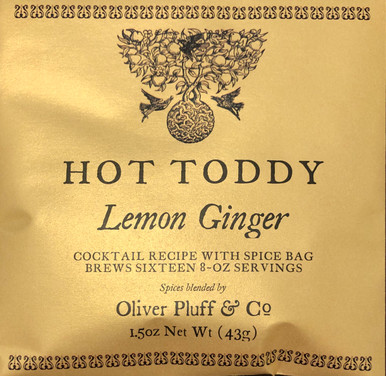 Lemon Ginger Hot Toddy Spice