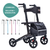 Easy Lichtgewicht Rollator - Antraciet + Ultragrip Air Wandelstok