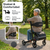 Lichtgewicht dubbel opvouwbare rollator