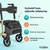 Lichtgewicht rollator
