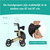Lichtgewicht rollator