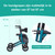 Lichtgewicht rollator