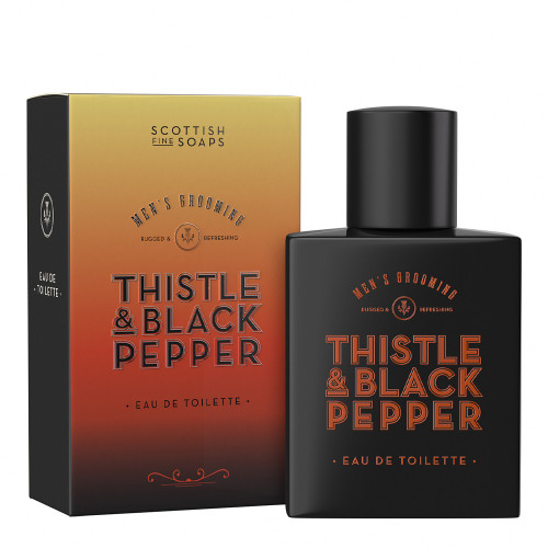 Scottish Fine Soaps Thistle & Black Pepper Eau de Toilette 50ml Scottish Fine Soaps Thistle & Black Pepper Eau de Toilette 50ml