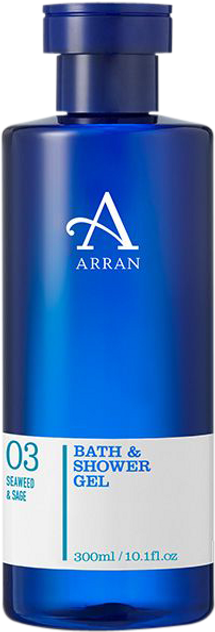 Arran Sense of Scotland Apothecary Seaweed & Sage Bath & Shower Gel 300ml