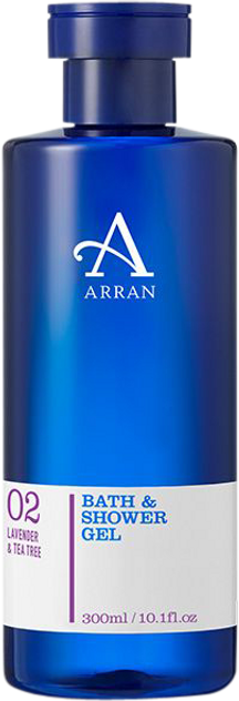 Arran Sense of Scotland Apothecary Lavender & Tea Tree Bath & Shower Gel 300ml Arran Sense of Scotland Apothecary Lavender & Tea Tree Bath & Shower Gel 300ml
