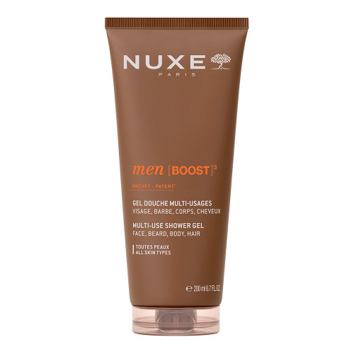 NUXE MEN Multi-Use Shower Gel Face Beard Body Hair 200ml