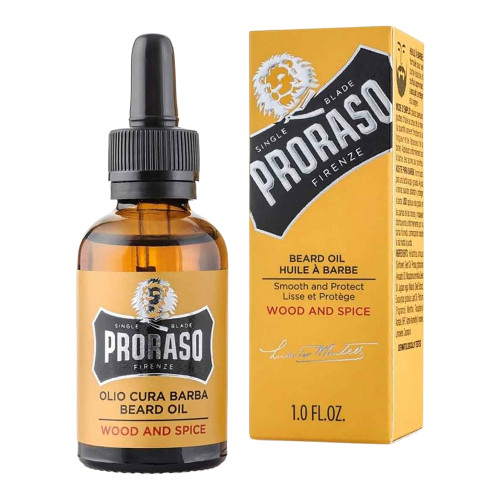 Proraso Beard Oil Wood & Spice 30ml