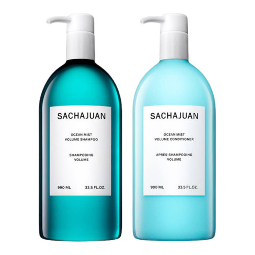 SACHAJUAN Ocean Mist Volume Shampoo & Conditioner 990ml Duo