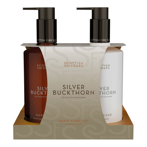 Scottish Fine Soaps Silver Buckthorn Hand Care Set