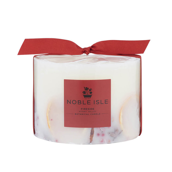 Noble Isle Fireside Botanical 3 Wick Candle