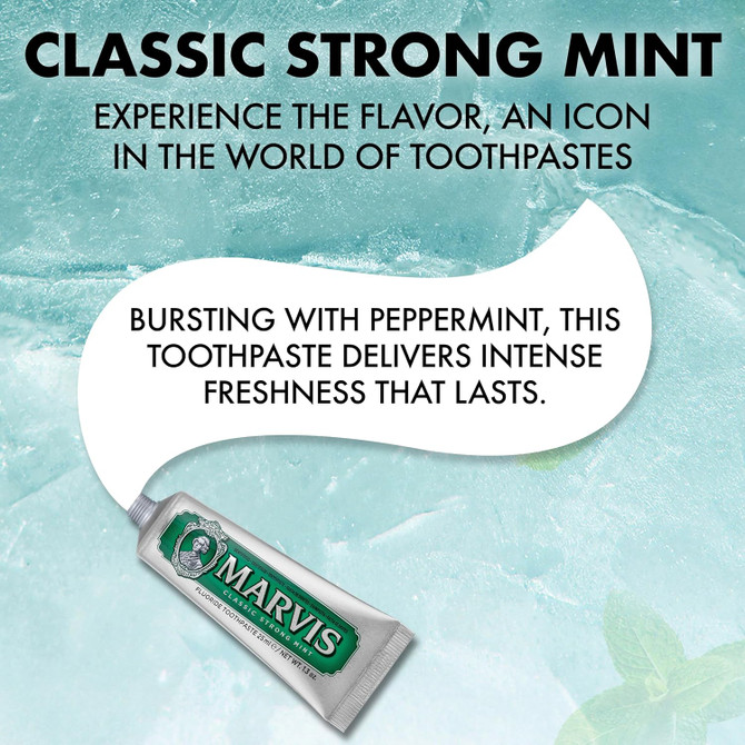 Marvis Classic Strong Mint Toothpaste 25ml