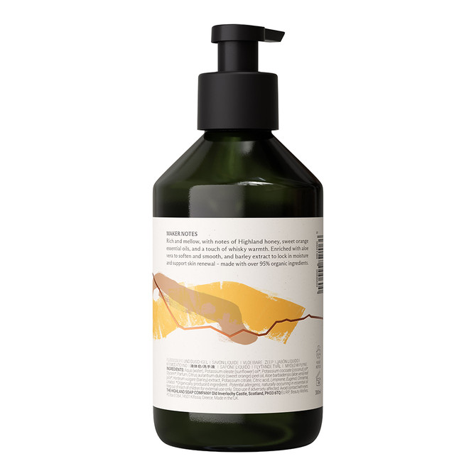 Highland Soap Company Whisky & Honey Hand Wash 300ml