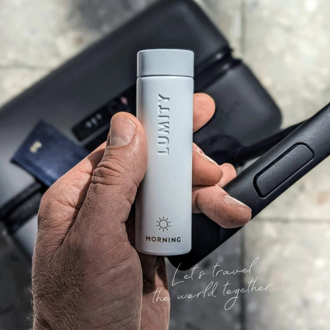 Lumity Life Morning & Night Travel Cases