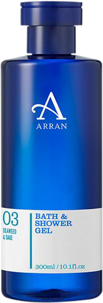 Arran Sense of Scotland Apothecary Seaweed & Sage Bath & Shower Gel 300ml