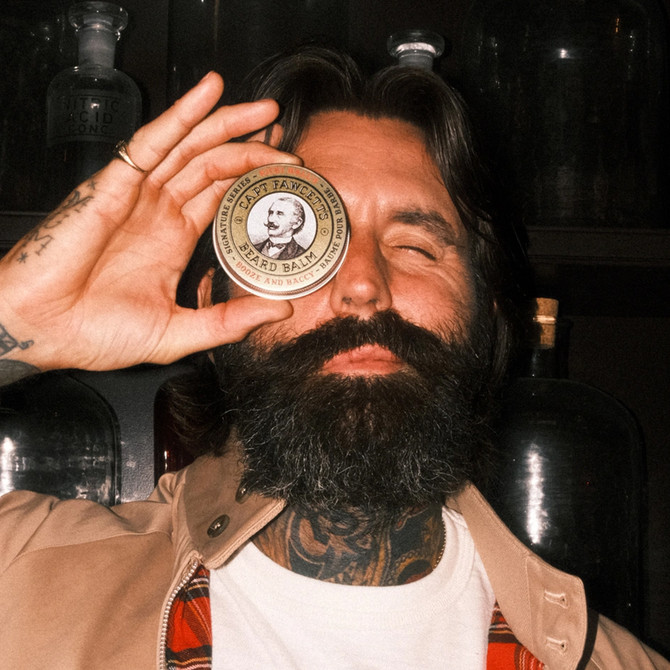 Captain Fawcett Ricki Halls Booze & Baccy Beard Balm 60ml