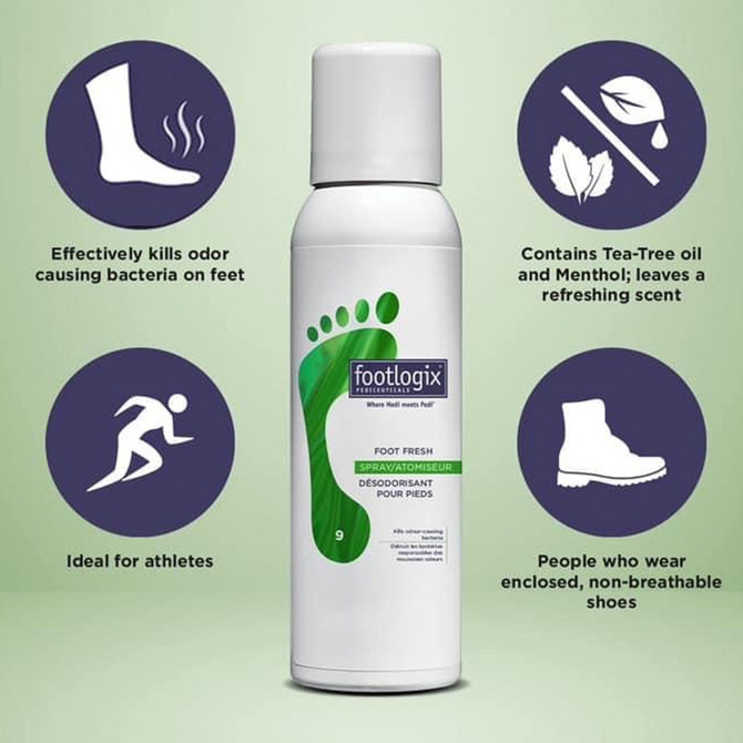 Footlogix Foot Fresh Deodorant Spray 125ml