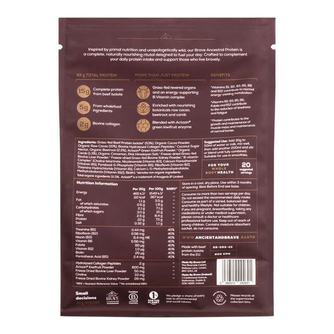 Ancient + Brave Brave Ancestral Protein 600g