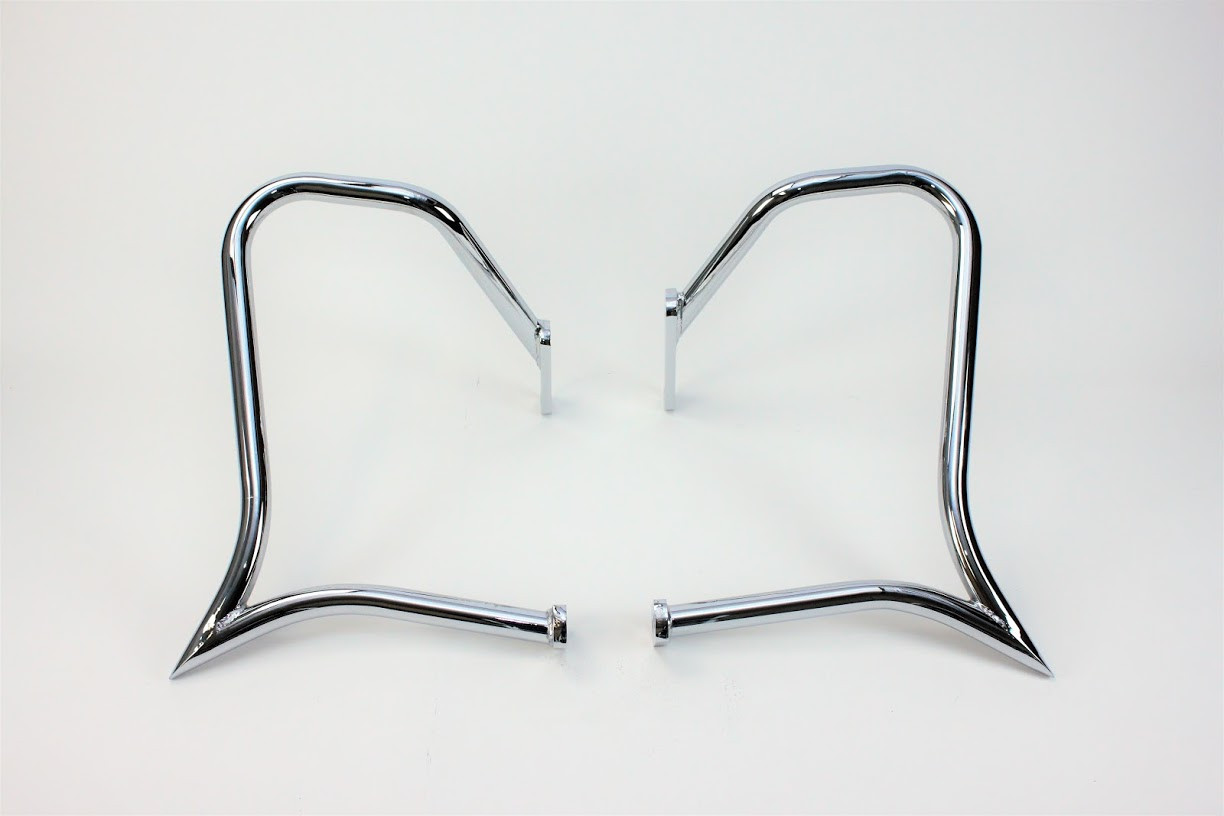 SADDLEBAGS GUARD RAIL BAR BAGGER HARLEY SOFTAIL HERITAGE SPRINGER 1997 ...