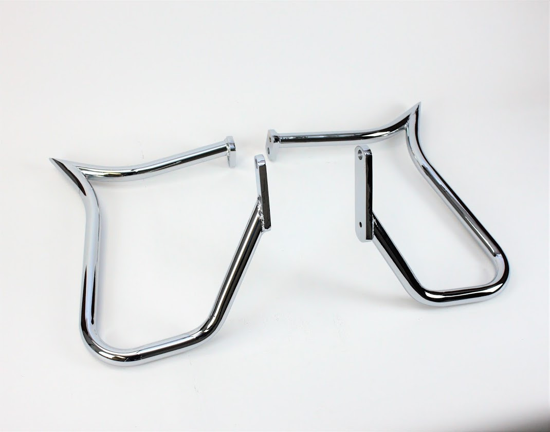 Saddlebags Guard Rail Bar for Harley Softail Heritage Springer FLSTS ...