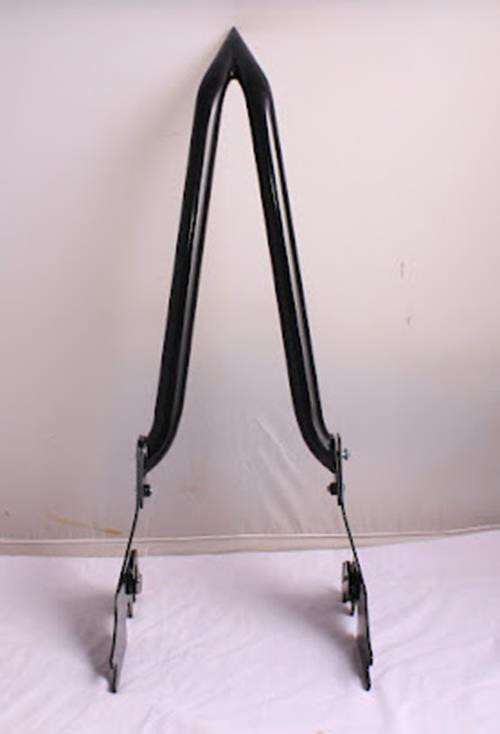22 Inch Tall Black Sissy Bar Backrest For Harley Sportster 1200 883 XL 2004-2024