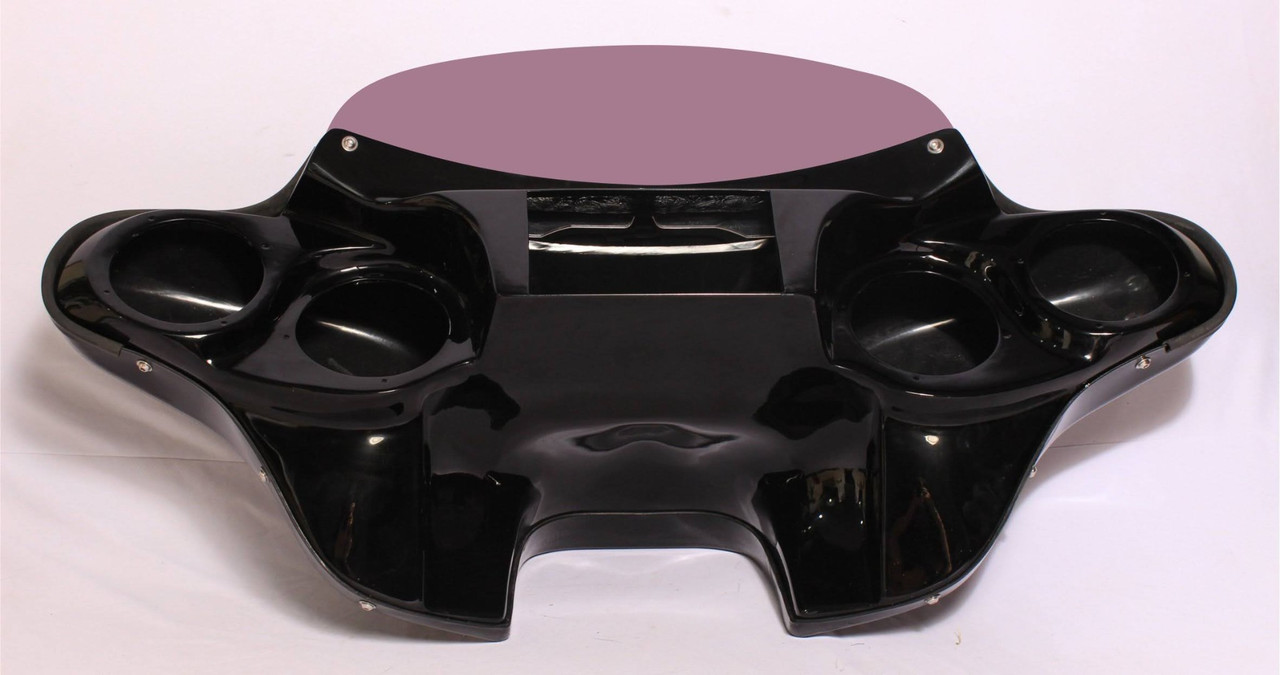 Bagger Racing Windscreen BAGGER BATWING FAIRING WINDSHIELD 4 Triumph Rocket 3 Touring 2008-2017 ...