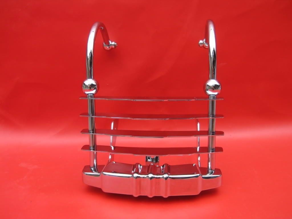 Chrome Rear Bumper Cheese Grater for Harley Heritage Springer