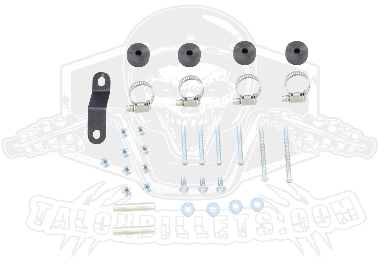 Low Profile Radiator Relocate Kit Fits 2014-24 Honda Rancher