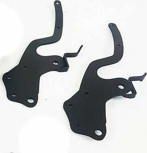 BLACK STEEL REAR FENDER LUGGAGE BRACKET FITS HONDA REBEL CMX 300 500 2017-2023