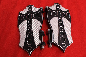 FLOORBOARDS FOOTBOARDS FOOTPEGS FLOORBOARDS REAR 4 HARLEY TOURING & FL SOFTAIL