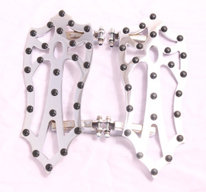 Front Footpegs Floorboards Footboards 4 Harley Touring Softail Road Street Glide