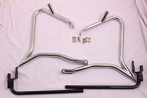 Saddlebag Guards Rear 4 Harley Touring Road King Electra Street Glide 2014-2025