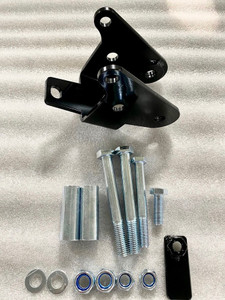 Heavy Metal Rear Track Bar Drop For 2-5" Lift Kit 4 2014-2022 Ram 2500 4WD