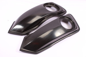 PAINTED SADDLEBAGS 6.5" SPK HOLE Lid Touring HARLEY ROAD KING SOFTAIL SLIM 97-13