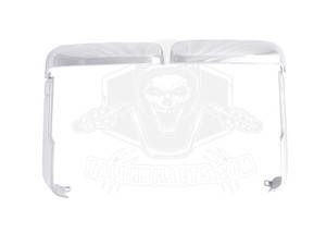 Chrome Top+Side Mirror Covers 4 2020-23 Chevy Silverado GMC Sierra 2500 3500