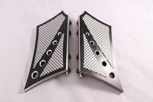 FOOTPEGS FLOORBOARDS FOOTBOARDS PEGS BOARDS REAR HARLEY TOURING FL SOFTAIL GLIDE