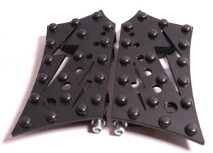 REAR FOOTPEGS FLOOR BOARDS FOOT PEGS 4 HARLEY TOURING ROAD STREET ULTRA SOFTAIL