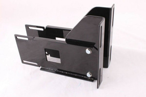 Adjustable Black Front Fairing Support Mount Bracket For 98-13 Harley Road Glide