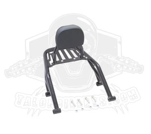 REAR CARRIER RACK BACKREST PAD FOR HONDA 2021-2025 REBEL 1100 CMX1100 BLACK CMX