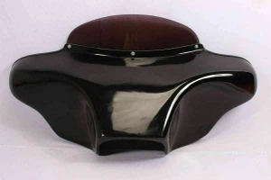BATWING FAIRING WINDSHIELD 4 YAMAHA VSTAR V STAR 1300 GUARD FIBERGLASS 4X5" SPKS