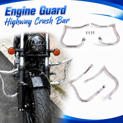 Engine Guard Frame Highway Crash Bar Fit 4 Indian Chief Dark Horse 22-25 1 1/4"