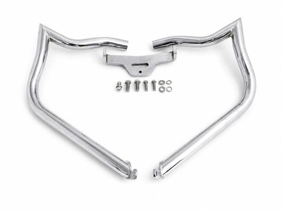 USABIKER ENGINE GUARD HIGHWAY CRASH BAR 4 HARLEY FATBOY SOFTAIL HERITAGE 2018-25