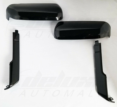 Mirror Covers 4 2020-2024 Chevy Silverado GMC Sierra Painted Top+Side Replacement