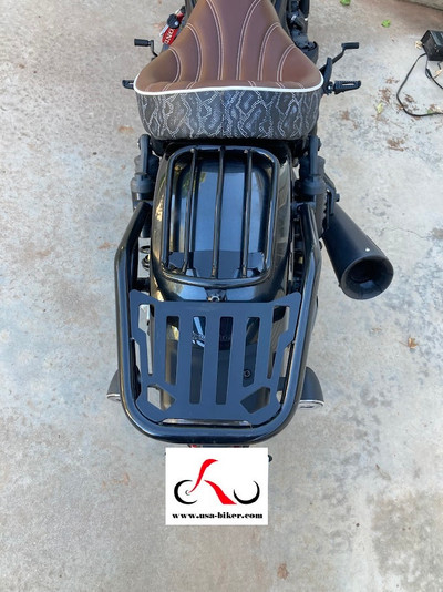REAR CARRIER RACK FOR  HONDA NEW 2021-2022 REBEL 1100 CMX1100 BLACK CMX