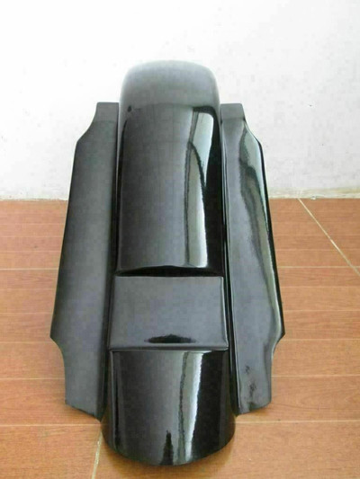 4” SUMMIT REAR FENDER STRETCHED EXTENDED BAGGER 4 HARLEY TOURING 93-08 GELCOAT