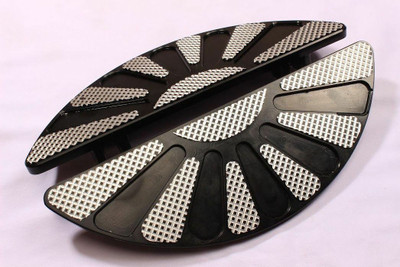 FOOTPEGS FLOORBOARDS FOOTBOARDS FRONT HARLEY TOURING SOFTAIL ROAD KING FL GLIDE