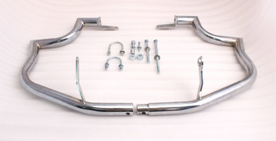 Detachable Engine Case Guard Highway Crash Bar 4 Honda VTX1800C 2002-2008 Chrome